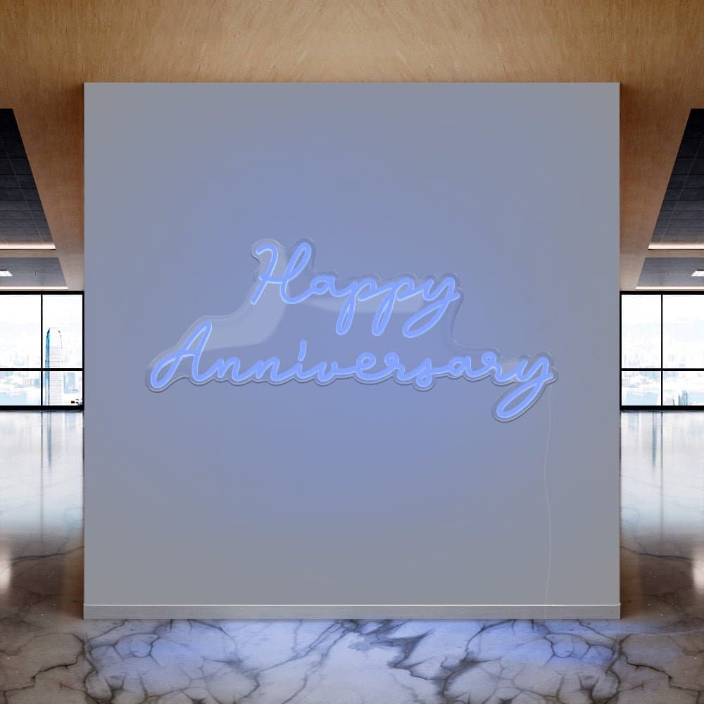 Happy Anniversary Neon Sign