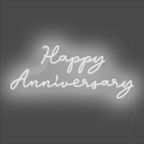 Happy Anniversary Neon Sign