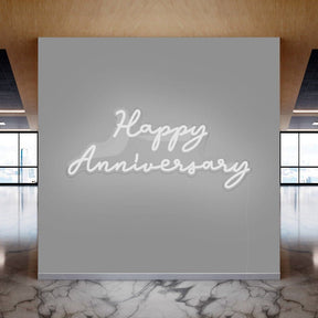 Happy Anniversary Neon Sign