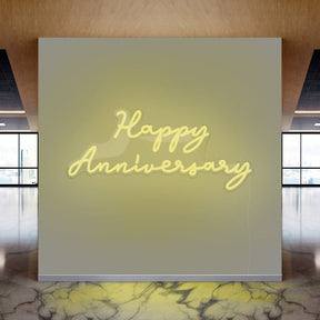 Happy Anniversary Neon Sign