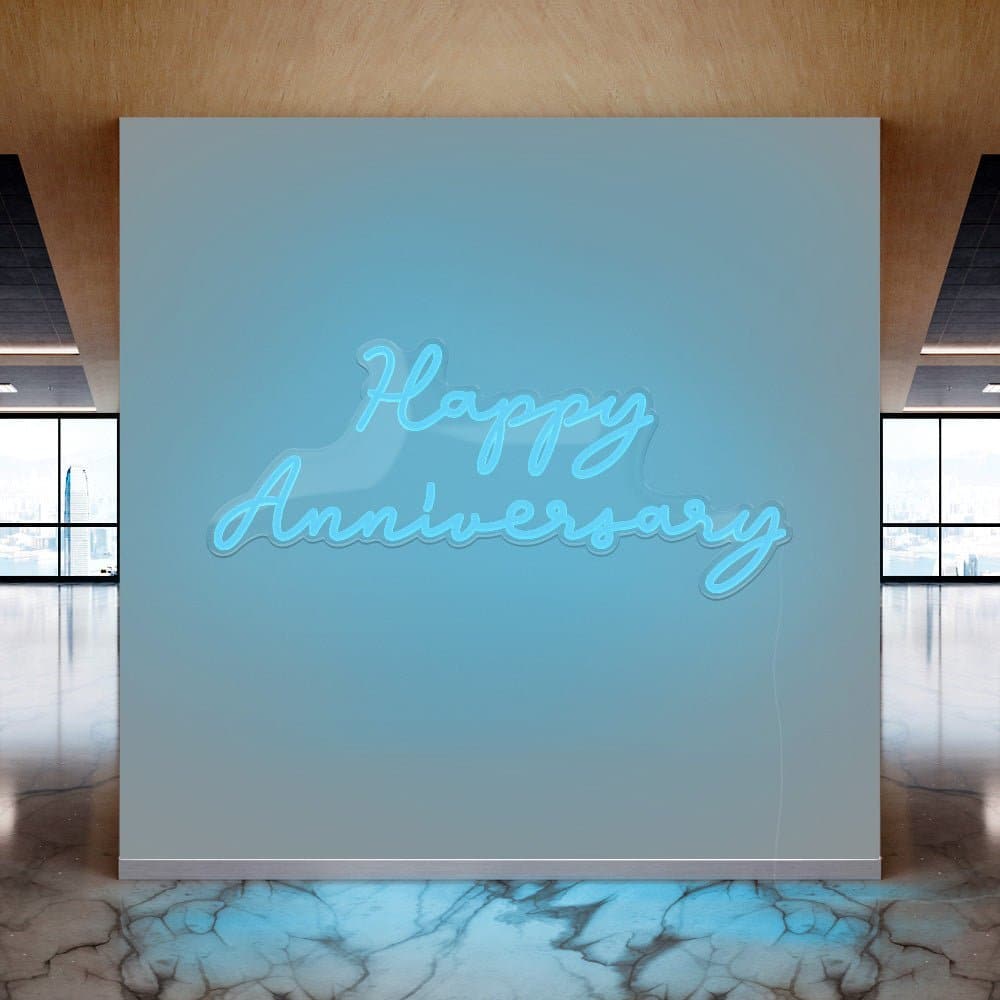 Happy Anniversary Neon Sign