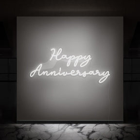 Happy Anniversary Neon Sign