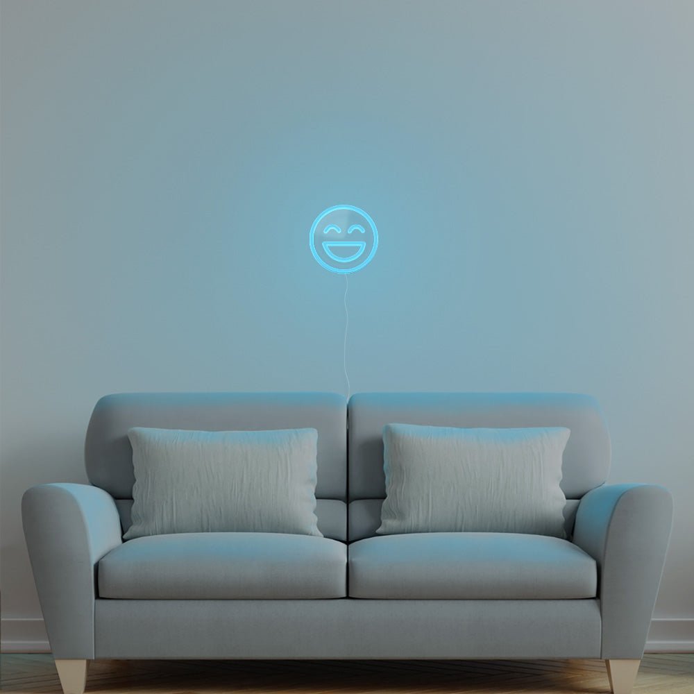 Happy Emoji Neon Sign