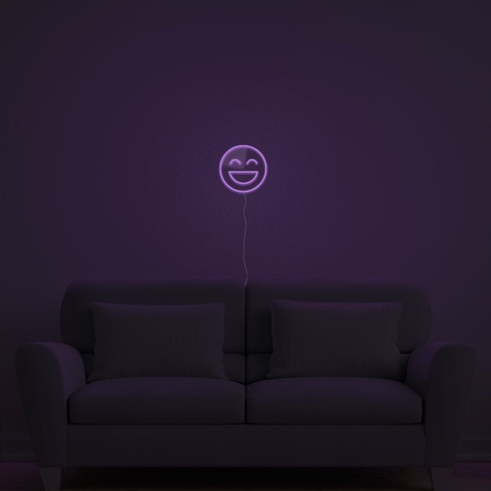 Happy Emoji Neon Sign