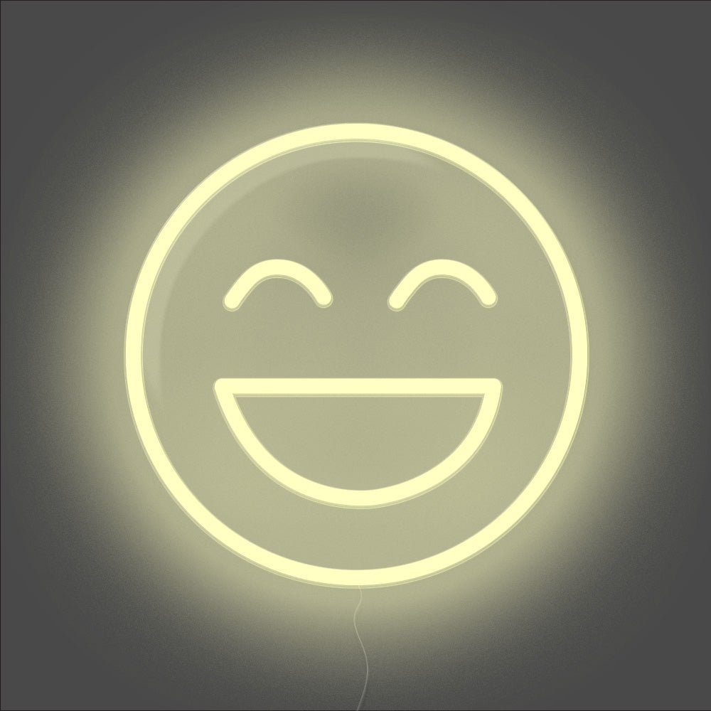 Cool Emoji Neon Sign - Unrivaled Neon - Warm White #color_warm white