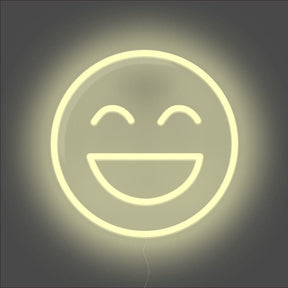 Happy Emoji Neon Sign