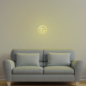 Happy Emoji Neon Sign