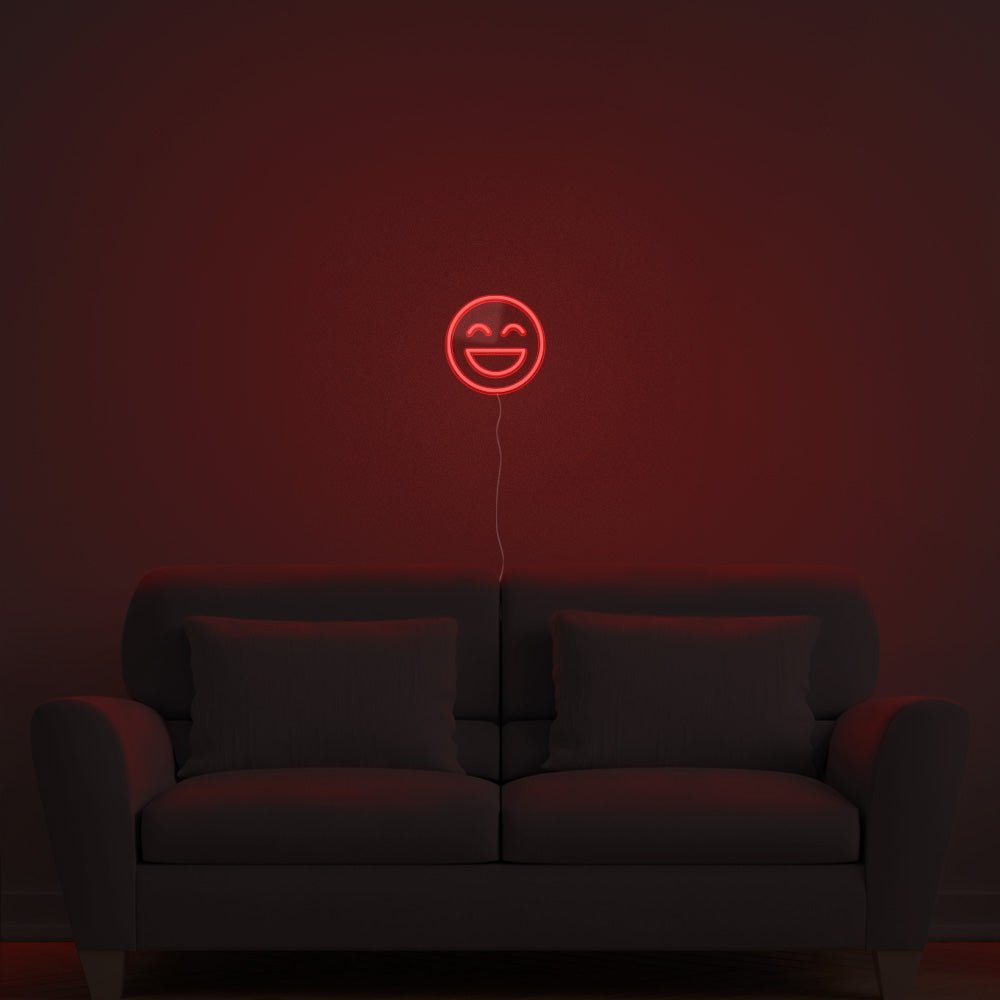 Happy Emoji Neon Sign