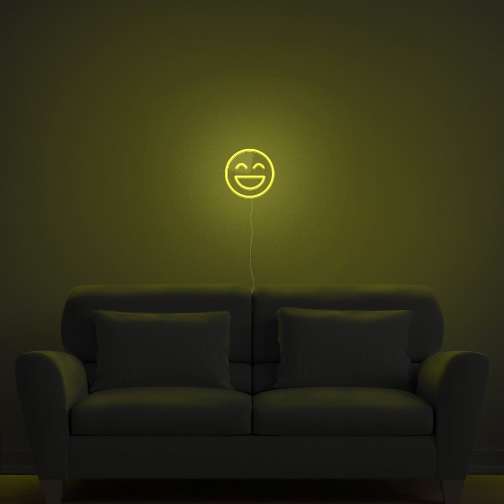 Happy Emoji Neon Sign