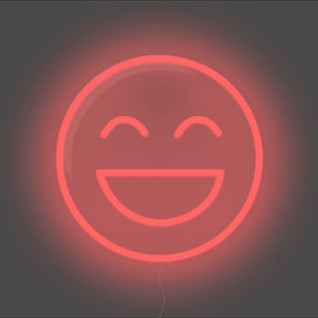 Happy Emoji Neon Sign