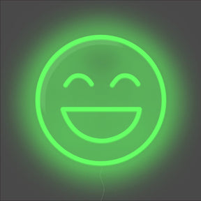 Happy Emoji Neon Sign