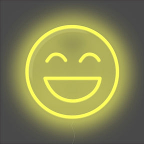 Happy Emoji Neon Sign