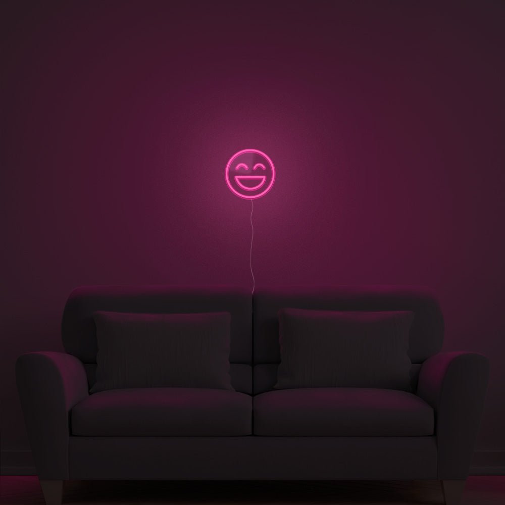 Happy Emoji Neon Sign