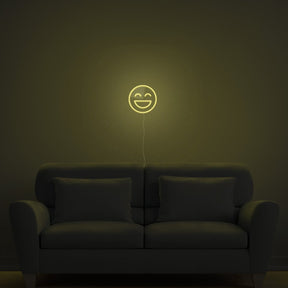 Happy Emoji Neon Sign