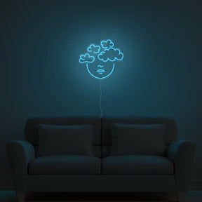 Head In The Clouds Neon Sign