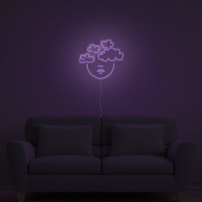 Head In The Clouds Neon Sign