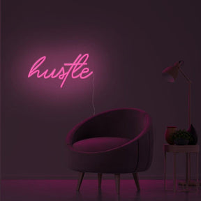 Hustle Neon Sign