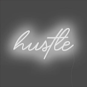 Hustle Neon Sign