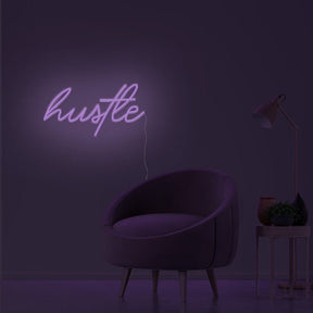 Hustle Neon Sign