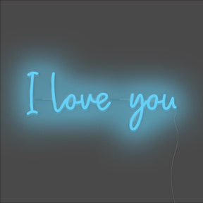 I Love You Neon Sign