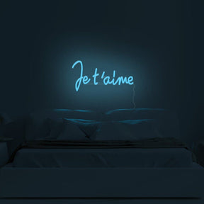 Je T'aime Neon Sign