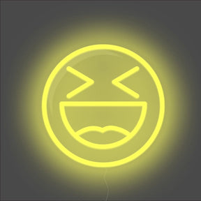 Laughing Emoji Neon Sign