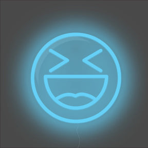 Laughing Emoji Neon Sign