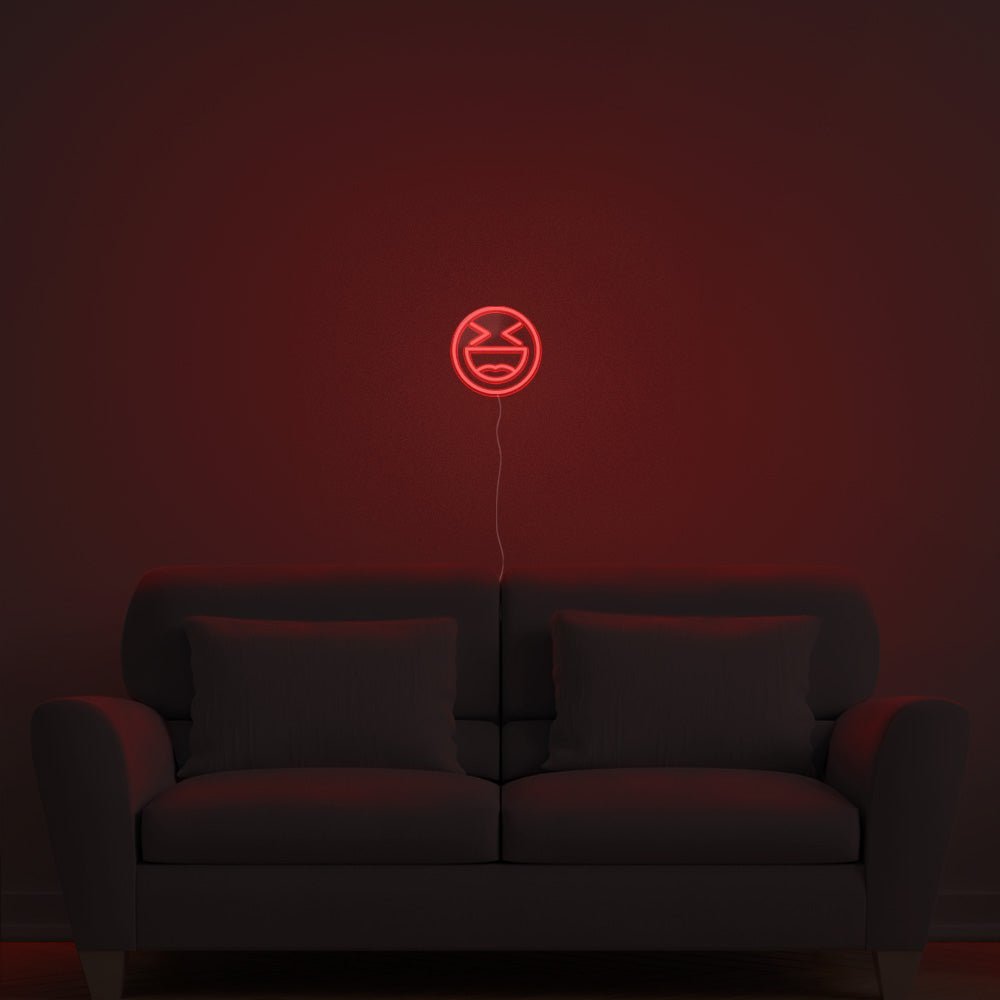 Laughing Emoji Neon Sign