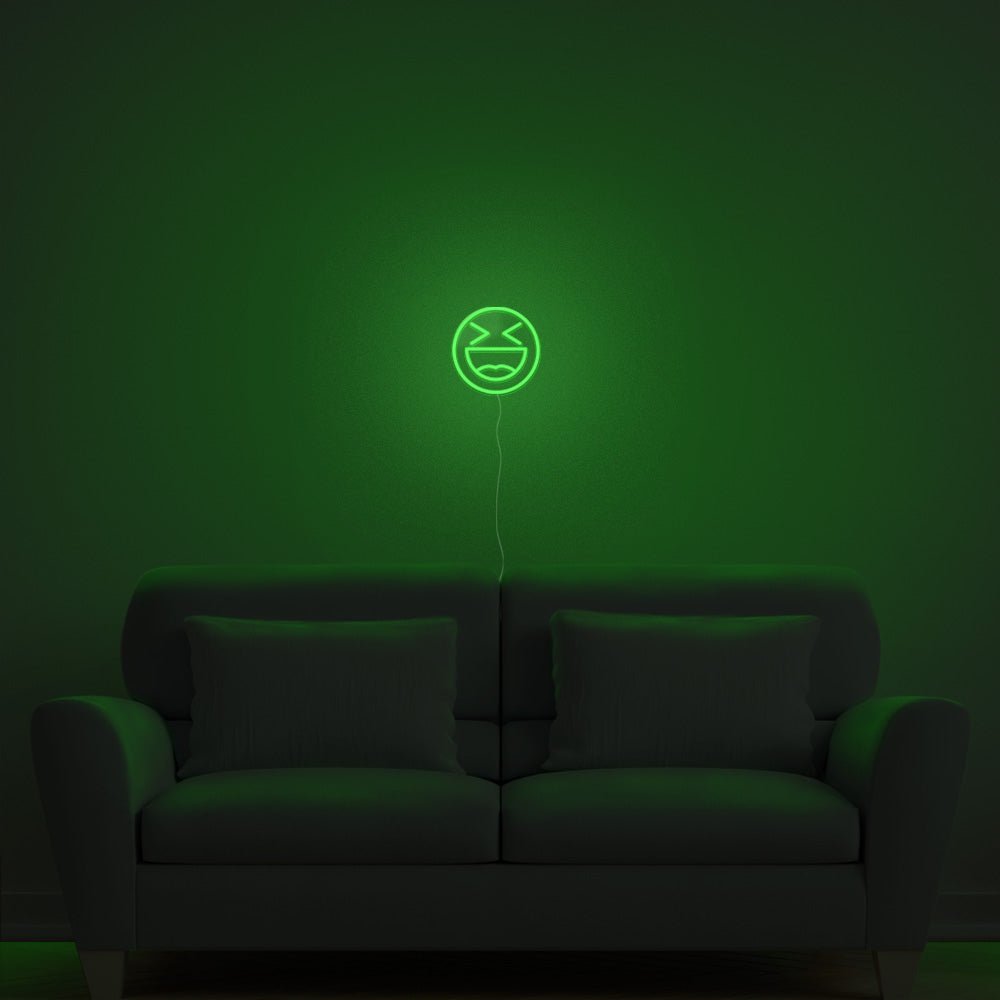 Laughing Emoji Neon Sign