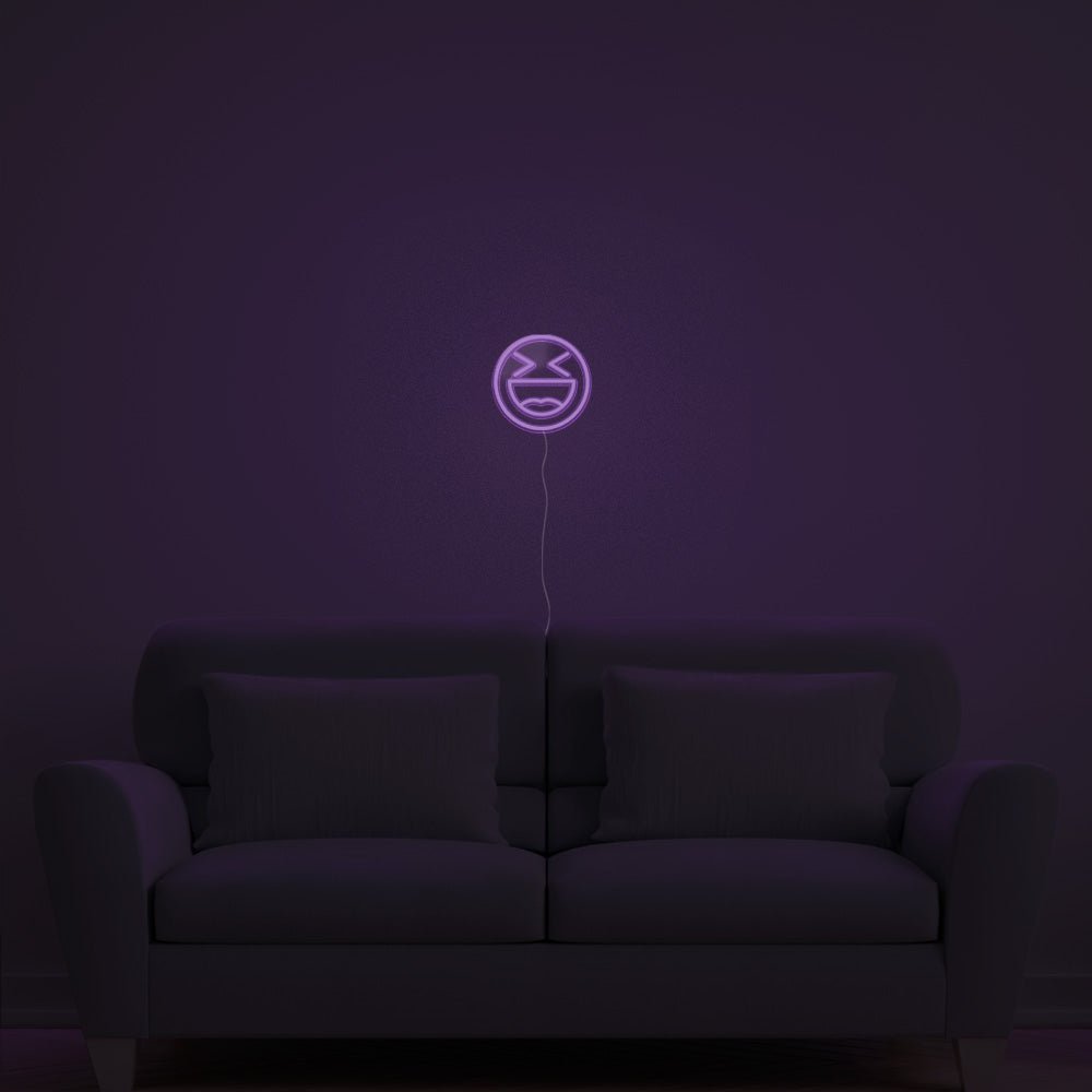 Laughing Emoji Neon Sign