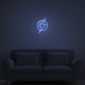 Lightning Bolt Neon Sign