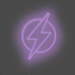 Lightning Bolt Neon Sign