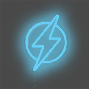 Lightning Bolt Neon Sign