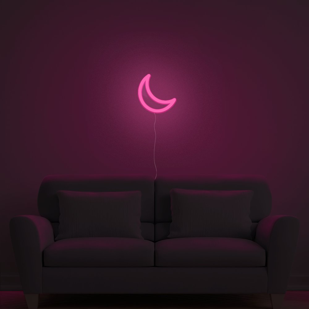 Moon Neon Sign