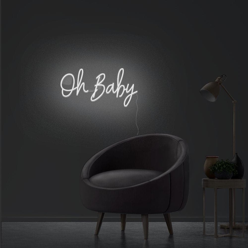 Oh Baby Neon Sign