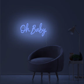 Oh Baby Neon Sign