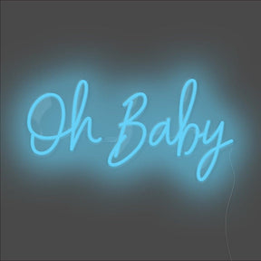 Oh Baby Neon Sign