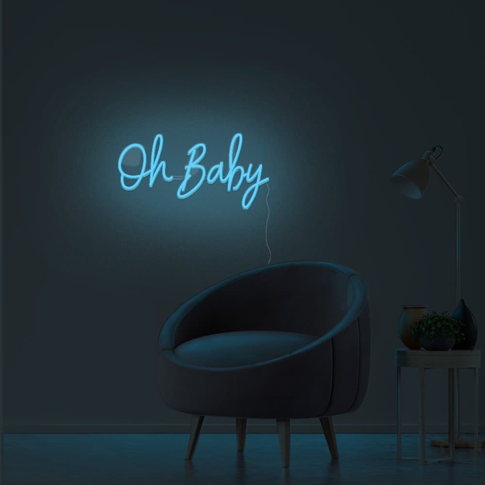 Oh Baby Neon Sign