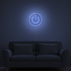 Power Button Neon Sign