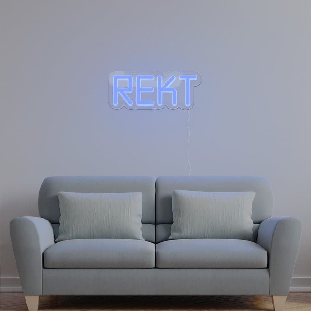 Rekt Neon Sign