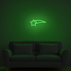 Shooting Star Neon Sign