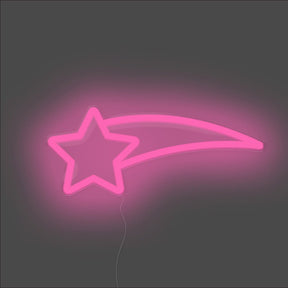 Shooting Star Neon Sign