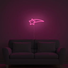 Shooting Star Neon Sign