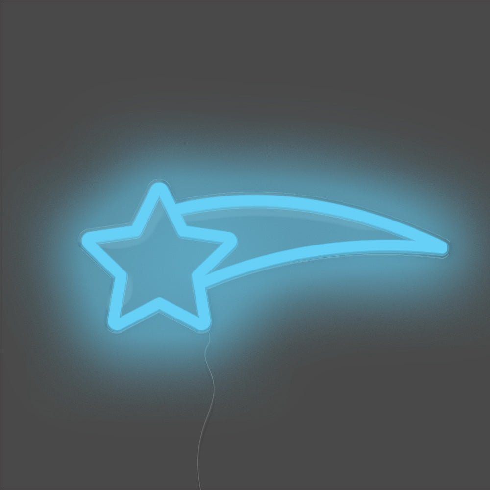 Sun Neon Sign - Unrivaled Neon - Light Blue #color_light blue