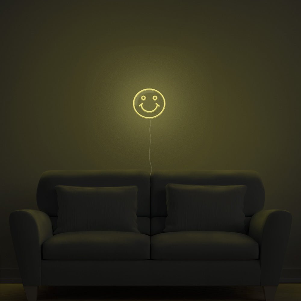 Smile Emoji Neon Sign