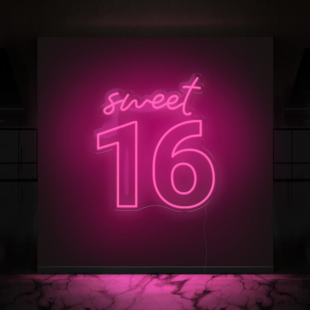 Sweet 16 Neon Sign