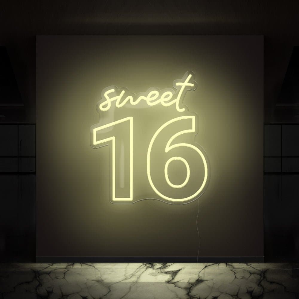 Sweet 16 Neon Sign