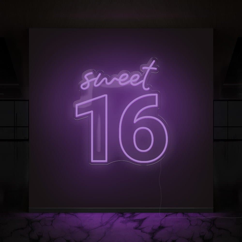 Sweet 16 Neon Sign