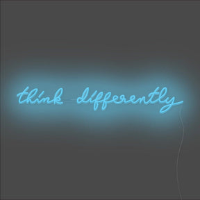 Think Differently Neon Sign