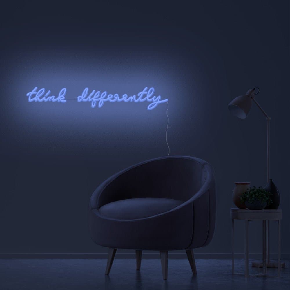 Think Differently Neon Sign